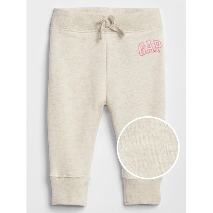 Спортивные штаны с логотипом Gap цвет: Бежевый