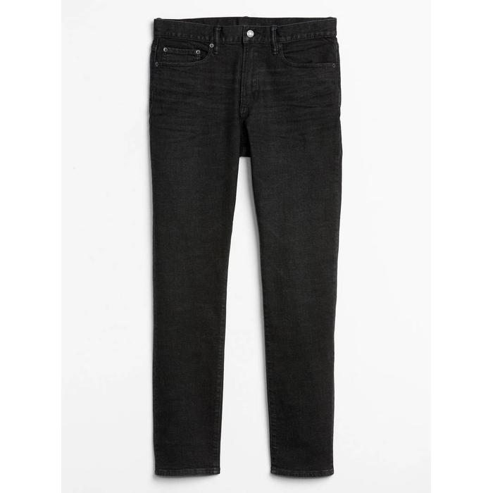 Ex Джинсовые брюки GapFl Taper Washwell™ Slim цвет: Чёрный