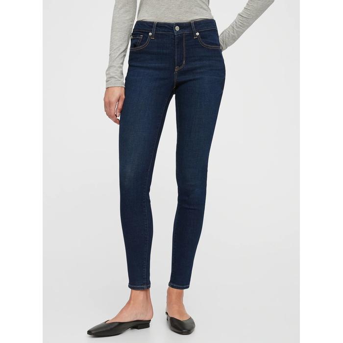 Универсальные джинсы-леггинсы Washwell средней длины цвет: Голубой