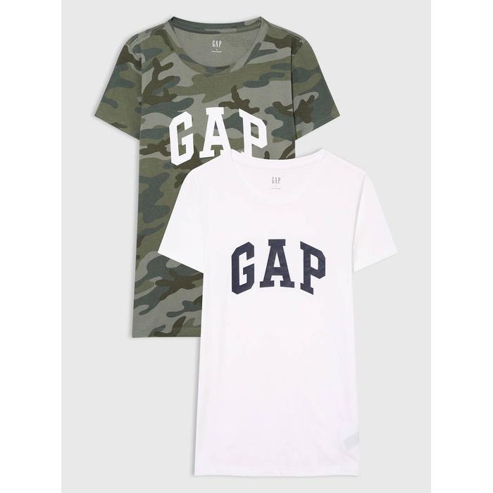 Комплект футболок с коротким рукавом и логотипом Gap из 2 предметов