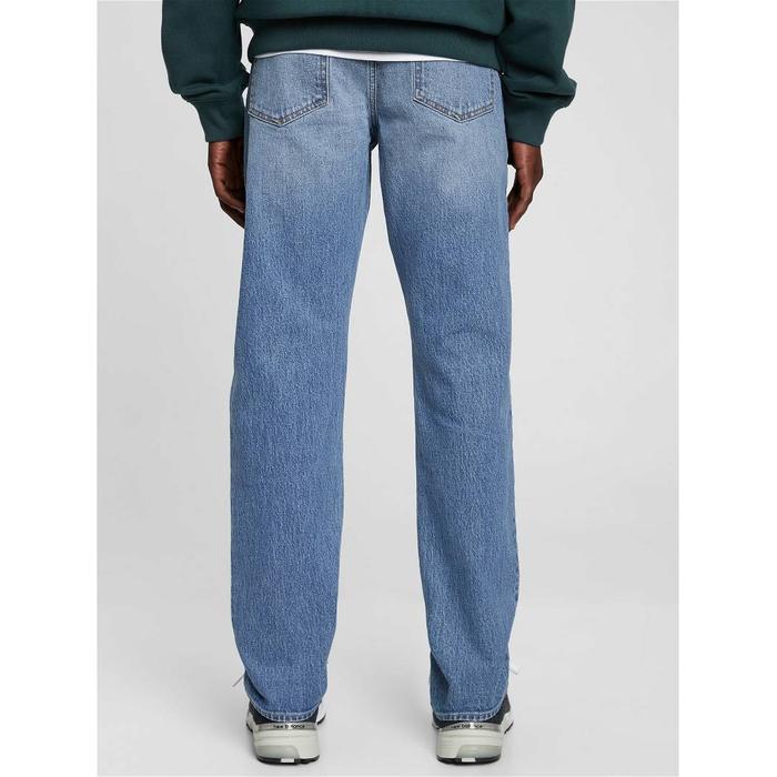 GapFlex Washwell:trade_mark: Straight Jean Pantolon цвет: Голубой
