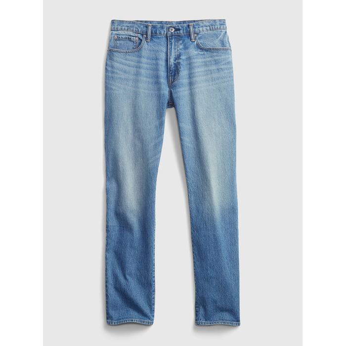 GapFlex Washwell:trade_mark: Straight Jean Pantolon цвет: Голубой
