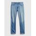 GapFlex Washwell:trade_mark: Straight Jean Pantolon цвет: Голубой