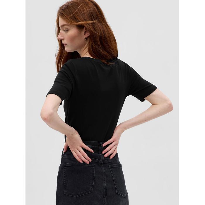 Modern Kısa Kollu T-Shirt цвет: Чёрный