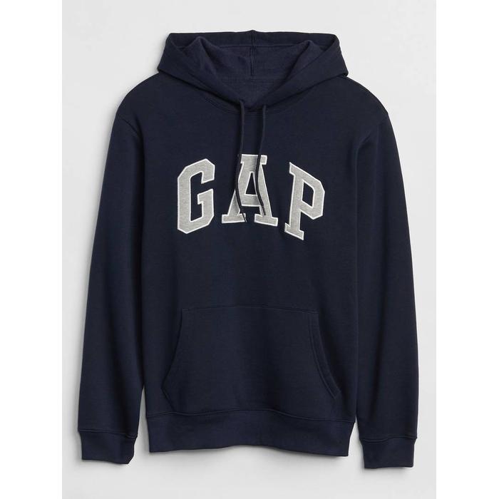 Толстовка с капюшоном с логотипом Gap цвет: Синий