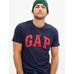 Gap Logo Kısa Kollu T-Shirt цвет: Синий