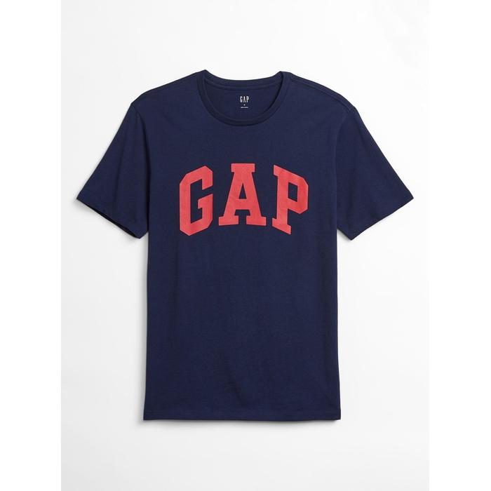 Gap Logo Kısa Kollu T-Shirt цвет: Синий