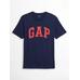 Gap Logo Kısa Kollu T-Shirt цвет: Синий