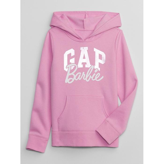 Флисовая толстовка с логотипом Gap Barbie цвет: Розовый