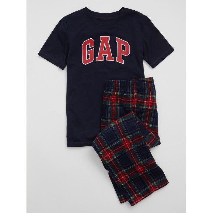 Пижамный комплект с логотипом Gap цвет: Синий