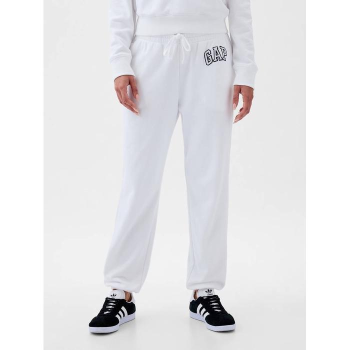 Спортивный костюм из французской махровой ткани с логотипом Gap Jogger цвет: Белый