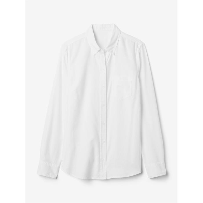 Oxford Рубашка с логотипом Gap цвет: Белый