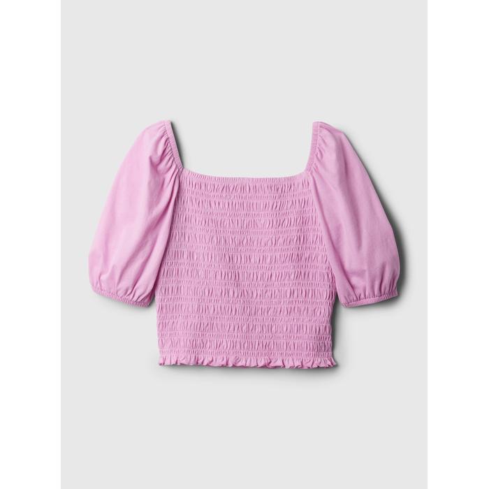 Блузка с рюшами и деталями цвет: Розовый