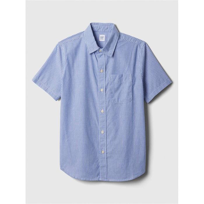 Рубашка из поплина цвет: Голубой