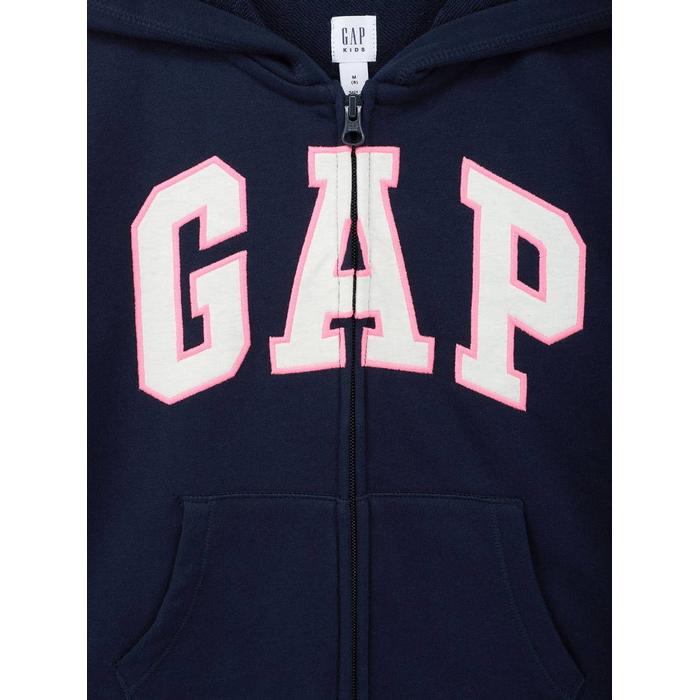 Французская махровая толстовка с логотипом Gap цвет: Синий
