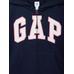 Французская махровая толстовка с логотипом Gap цвет: Синий