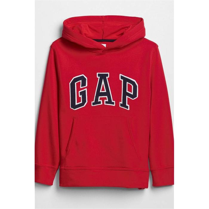 Худи с логотипом Gap с капюшоном цвет: Красный