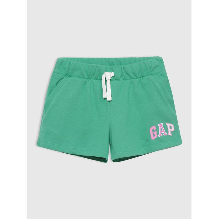 Шорты с логотипом Gap Pull-On цвет: Зелёный