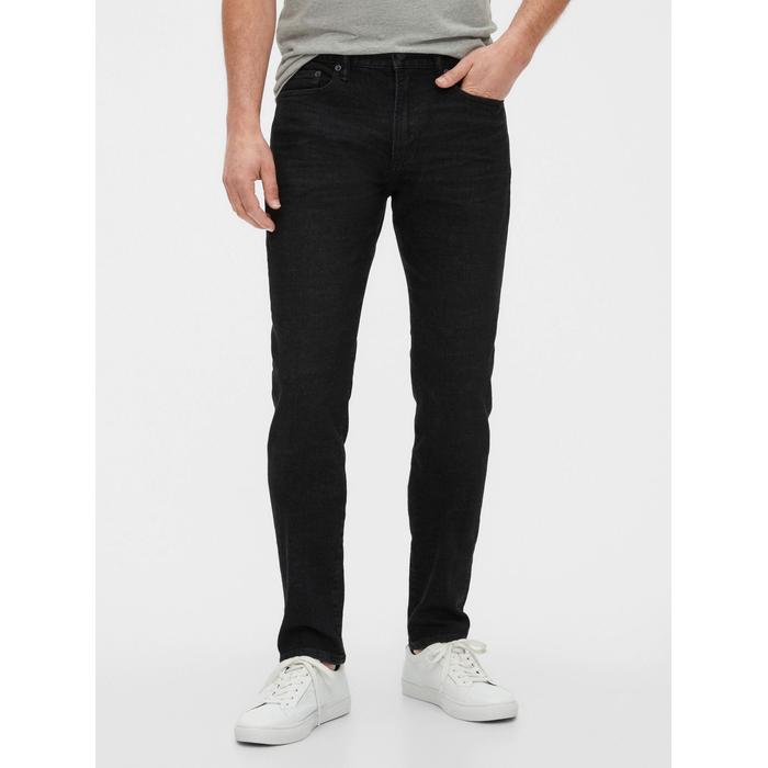 Ex Джинсовые брюки GapFl Taper Washwell™ Slim цвет: Чёрный
