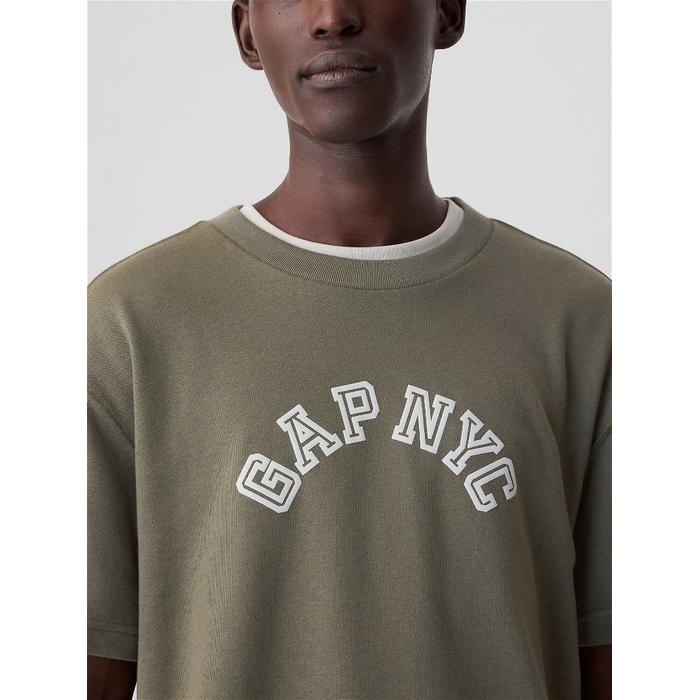 Футболка с логотипом Gap Nyc Arch цвет: Хаки