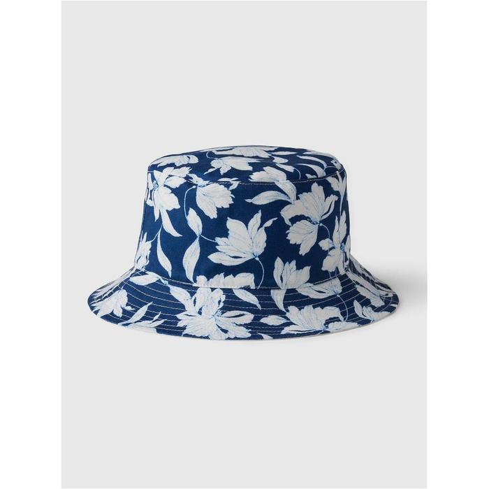 Шляпа-ведро с цветочным узором цвет: Голубой