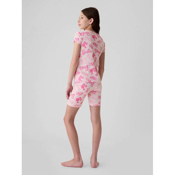 Organik Pamuk Barbie Desenli Pijama Takımı цвет: Розовый