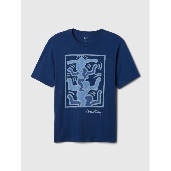 Футболка с рисунком Gap × Keith Haring