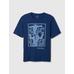 Футболка с рисунком Gap × Keith Haring