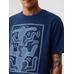 Футболка с рисунком Gap × Keith Haring