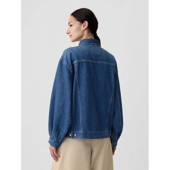 Gap logo × DÔEN негабаритная культовая джинсовая куртка