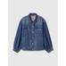 Gap logo × DÔEN негабаритная культовая джинсовая куртка