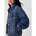 Джинсовая куртка Gap × DÔEN Oversize Icon цвет: Голубой