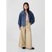 Джинсовая куртка Gap × DÔEN Oversize Icon цвет: Голубой