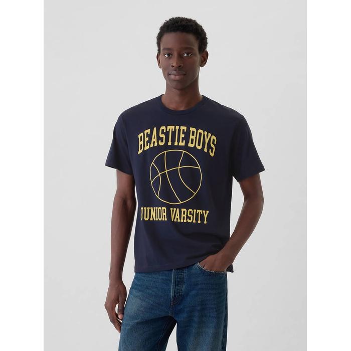 Beastie Boys Grafikli T-Shirt цвет: Синий