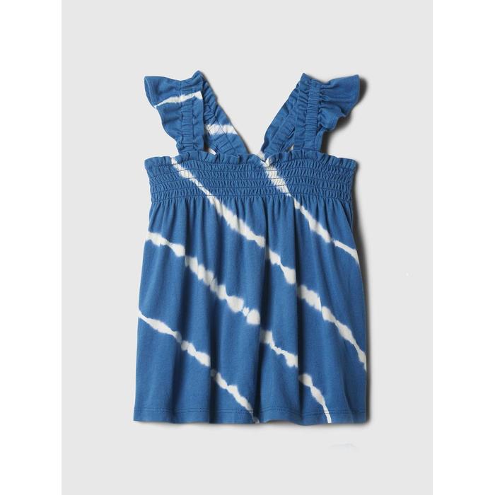 Desenli Büzgülü T-Shirt цвет: Голубой