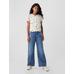 Блузка Gap × DÔEN с цветочным узором цвет: Белый
