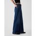 High Rise Stride Wide-Leg Jean Pantolon