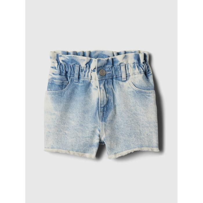Mom Ruffle Denim Şort