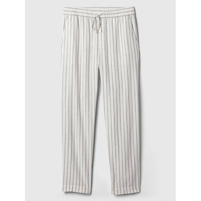 Mid Rise Easy Keten Karışımlı Pantolon цвет: Белый