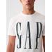 Повседневная футболка с логотипом Soft Gap цвет: Белый
