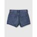 Low Rise Denim Şort