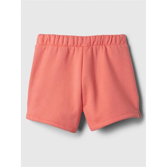 Флисовые шорты с застежкой-молнией с логотипом Gap цвет: Оранжевый