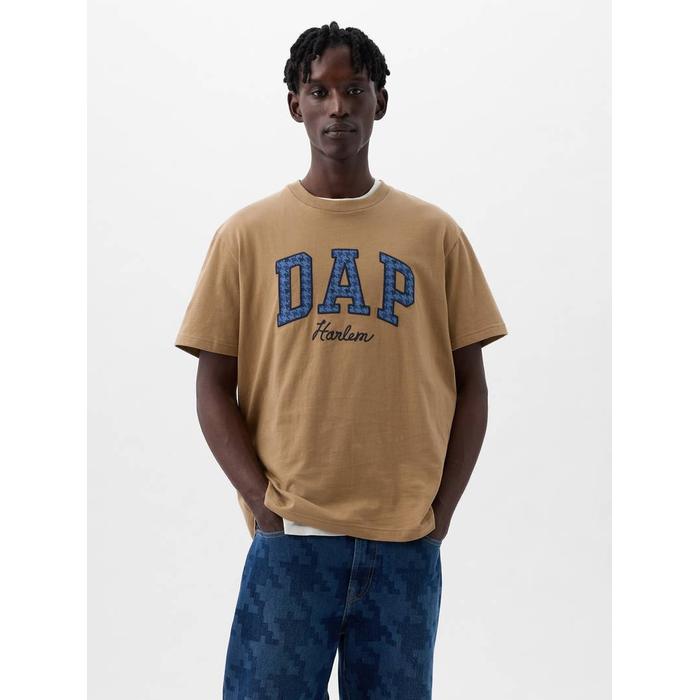 DAP × GAP Logo T-Shirt цвет: Коричневый