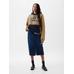 GAP X DAP Logo Colorblock Sweatshirt цвет: Коричневый