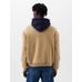 GAP X DAP Logo Colorblock Sweatshirt цвет: Коричневый