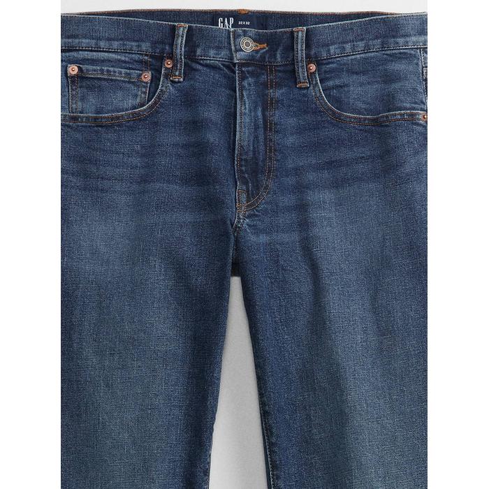 GapFlex Straight Washwell™ Jean Pantolon цвет: Голубой