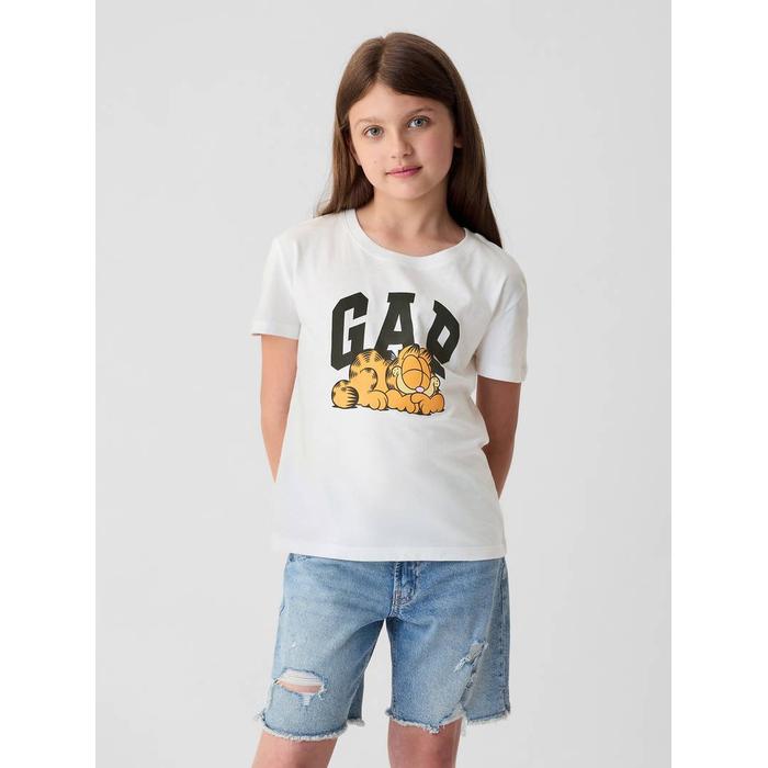 Gap Logo Garfield Grafikli T-Shirt цвет: Белый