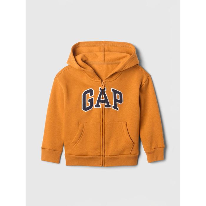 Gap Logo Fleece Fermuarlı Sweatshirt цвет: Оранжевый