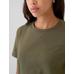 Organik Pamuk Vintage T-Shirt цвет: Хаки