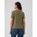 Organik Pamuk Vintage T-Shirt цвет: Хаки